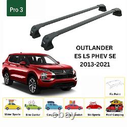 For Mitsubishi Outlander S ES LE SE 2022-Up Roof Rack Cross Bars Metal Bracket F
