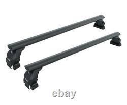 For Toyota Prius 2012-19 Roof Rack Cross Bars Metal Bracket Normal Roof Alu Blac