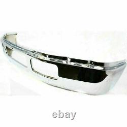 Front Bumper Chrome Steel + Bracket For 2005-2007 Ford F-250 F-350 Super Duty