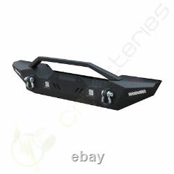 Front Bumper Combo With LED Lights Fit For 2007-2018 Jeep Wrangler JK