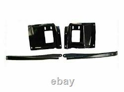 Front Bumper Outer Bracket & Mount Plate For 2005-2007 Ford Super Duty F-250 350