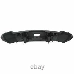 Front Bumper with LED Lights + D-Rings Winch Ready For 2009-2014 Ford F150 F-150