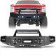 Front Bumper With Winch Plate Led Lamp D-ring For 2007-2013 Chevy Silverado 1500