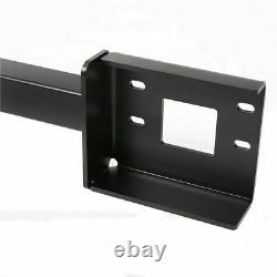 Front Mount Trailer Receiver Hitch Black For 99-07 Ford F250 F350 Super Duty