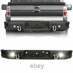 Front & Rear Bumper Heavy Duty Replacement Winch Ready For 2009-2014 Ford F150