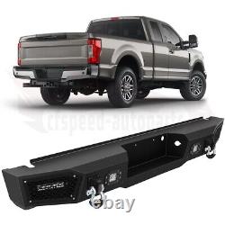 Front/Rear Bumper WithWinch Plate For 2011-2016 Ford F250/F350/F450/550 Super Duty