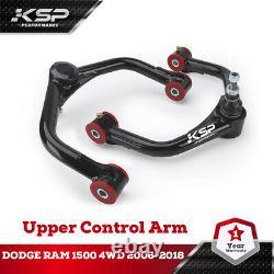 Front Upper Control Arms for 2-4 Lift for 2006-2021 DODGE RAM 1500 4WD 4x4