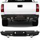 Front And Rear Bumper With Winch Plate&led Lights For 2016-2018 Gmc Sierra 1500