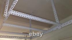 Heavy Duty 48×96 Overhead Garage Storage Ceiling Rack Ceiling Mount Garage Org