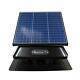 Heavy Duty Adjustable Energy Saving 40w Solar & Electric Roof Mount Attic Fan