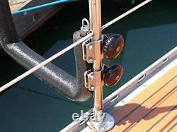 Heavy Duty Mounting Brackets Fits in Kayak SUP with Stainless Steel Polish