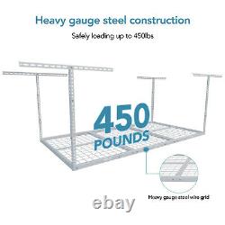 Heavy Duty Overhead Garage Adjustable Ceiling Storage Rack Multiple sizes