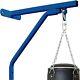 Heavy Duty Punching Bag Wall Bracket Steel Mount Hanging Stand Boxing Mma Blue