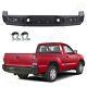 Heavy Duty Rear Bumper With D-rings & 4x Led Lights For Toyota Tacoma 2005-2015