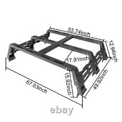 Heavy Duty Steel 12.9 High Overland Bed Rack Fit 2009-2021 Ford F-150 & Raptor