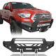 Heavy-duty Steel Front Bumper Assembly Withwinch Plate For 2016-2023 Toyota Tacoma