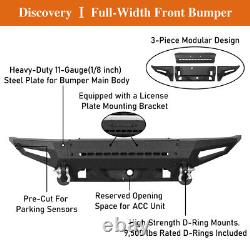 Heavy Duty Steel Front Bumper Bar withD-rings for Ford Bronco 2021 2022 2023