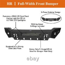 Heavy-Duty Steel Front Bumper Cover Assembly For 2006 2007 2008 Dodge Ram 1500