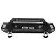 Heavy-duty Steel Front Bumper Skid Plate Withled Light Bar Fit Toyota Tacoma 16-22