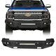 Heavy-duty Steel Front Bumper Withled Lights For 2014-2015 Chevy Silverado 1500