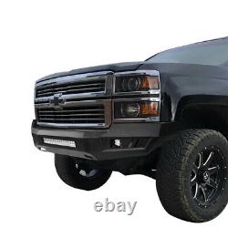 Heavy-Duty Steel Front Bumper withLED Lights for 2014-2015 Chevy Silverado 1500