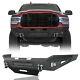 Heavy-duty Steel Front Bumper Withlight Bar & D-rings For 2019-2022 Dodge Ram 2500