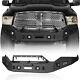 Heavy Duty Steel Front Bumper Withwinch Plate & Spotlight For Dodge Ram 1500 13-18