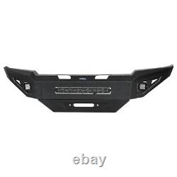 Heavy Duty Steel Front Rear Bumper with Lights Compatible with Toyota Tacoma 05-15