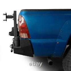 Heavy Duty Steel Front + Rear Bumpers + Tire Carrier for Toyota Tacoma 2005-2015