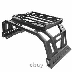 Heavy Duty Steel Long / Short Truck Bed Rack Roll Bar for Toyota Tacoma 2005-22