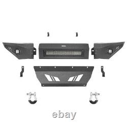 Heavy Duty Steel Off-road Front Bumper with LED Light For 2009-2014 Ford F-150