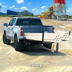 Heavy Duty Steel Pick Up Truck Bed Extender with Ratchet Straps Hitch Mount