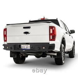 Heavy-Duty Steel Rear Bumper with2x 18W LED Floodlights For 2019-2023 Ford Ranger