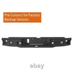 Heavy-Duty Steel Rear Bumper with2x 18W LED Lights For 19 20 21 22 23 Ford Ranger