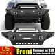 Heavy Duty Steel Rear Bumper Withled Light Bar &d-ring For Toyota Tacoma 2005-2015