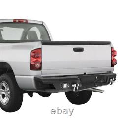 Heavy Duty Steel Rear Bumper withLED Light & D-Ring for Dodge Ram 1500 2006-2008
