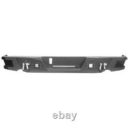 Heavy Duty Steel Rear Bumper withLED Light & D-ring for Dodge Ram 1500 2009-2018