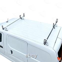 Heavy duty 2 bar white GFY ladder roof rack system Fits Nissan NV200 2013-on