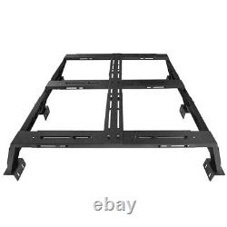 Hooke Road Truck Rack Bed Luggage Cargo Carrier For Toyota Tacoma & Tundra 05-23