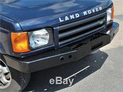 Land Rover Discovery 2 Heavy Duty Front Steel Bumper with Winch Mount DA5645 New