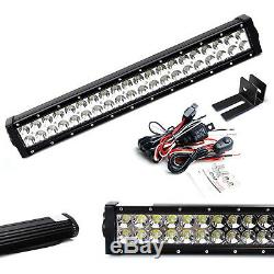 Lower Grille Mount 20 LED Light Bar Kit withBrackets, Relay For 19-up Ford Ranger