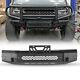 Mid-width Micro-texture Front Bumper For 2021-2023 Ford Bronco Steel Heavy Duty