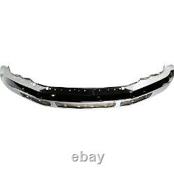 NEW Chrome Steel Front Bumper Face Bar for 2008-2010 Ford F250 F350 Super Duty
