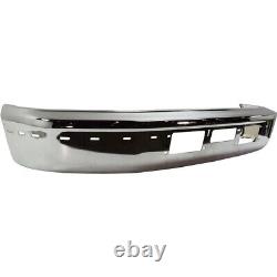 New Front Bumper Face Bar Chrome For 1992-1997 Ford F150 F250 F350 FO1002254