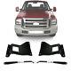 New Set Of 4 Front Bumper Brackets Retainers For Ford F-250 Super Duty 2005-2007