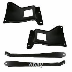 New Set of 4 Front Bumper Brackets Retainers For Ford F-250 Super Duty 2005-2007