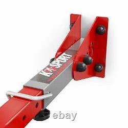 PULL UP BAR MULTI GRIP CEILING WALL MOUNTED HEAVY DUTY CHIN UP 200kg UK STOCK