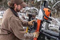 Polaris UTV Heavy Duty Steel Chainsaw Carrier Mounts to Composite Racks and Beds