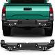 Powder Coated Step Rear Bumper With 20w Led Lights For Toyota Tacoma 16-20 Pickup