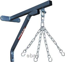 RDX Heavy Duty Punching Bag Wall Bracket with 4 Chains Steel Mount Hanging Stand